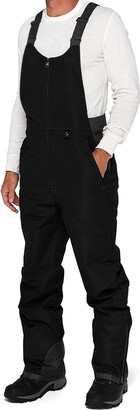 Insulated Ski Bib Winter Overall for Men Snow Pants Water Resistant Lightweight 