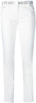 Kenzo - jean skinny à bande logo - women - coton/Polyester/Spandex/Elasthanne - 40