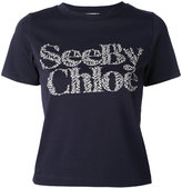 See By Chloé - t-shirt à logo imprimé 