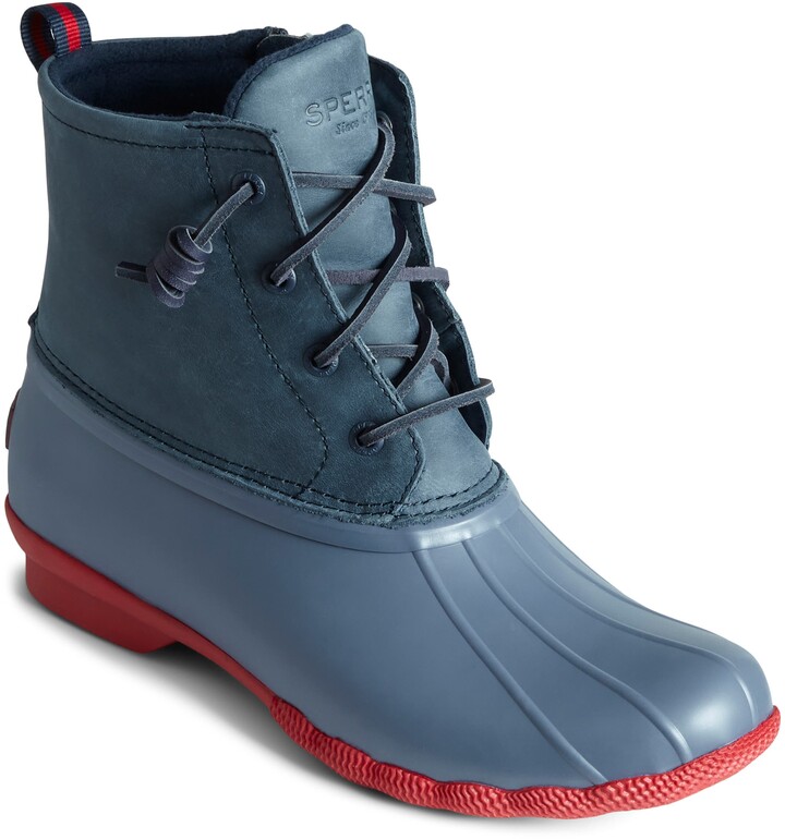 sperry saltwater waterproof rain boot
