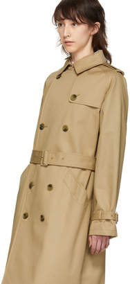 A.P.C. Beige Greta Trench Coat