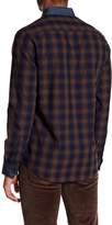 Thumbnail for your product : Report Collection Shadow Plaid Slim Fit Shirt