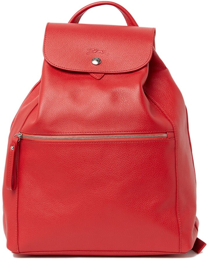 Longchamp Le Foulonne Leather Backpack ShopStyle