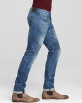 Thumbnail for your product : True Religion Jeans - Distressed Rocco Moto Slim Fit in Rough Trail