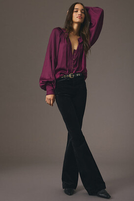 anthropologie peasant blouse