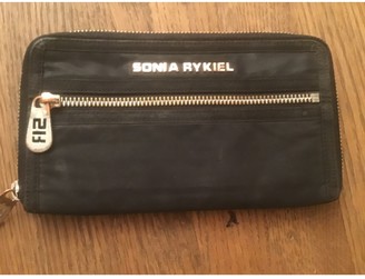 Sonia Rykiel Black Cloth Wallets