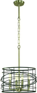 Everly Quinn Kahmia 4 Light Mini-Chandelier