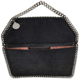 Stella McCartney Black Mini Falabella Crossbody Bag