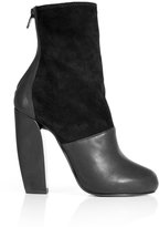 Thumbnail for your product : Pierre Hardy Leather/Suede Booties