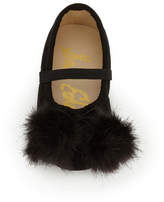 Thumbnail for your product : Sam Edelman Baby Felicia Pompom Ballet Flat