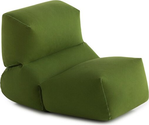 GAN RUGS Grapy Soft Lounge Chair in Grey