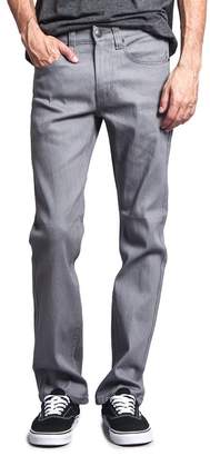 Victorious Men's Slim Fit Unwashed Raw Denim Jeans DL980 - 34/30