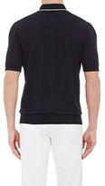 Thumbnail for your product : Cifonelli CIFONELLI MEN'S TIPPED POLO SHIRT-NAVY SIZE L