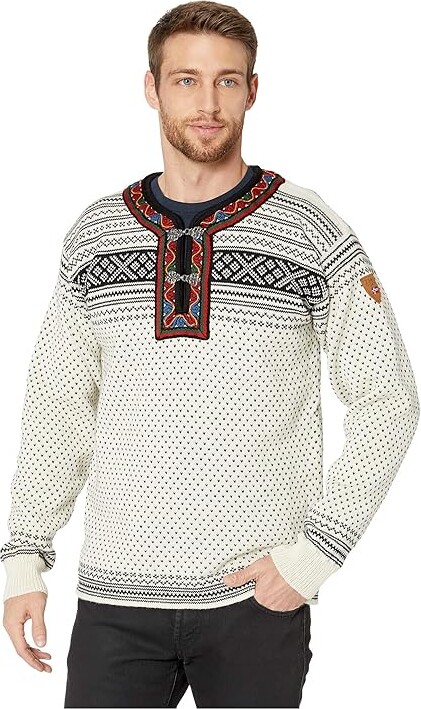 Dale of Norway Setesdal Unisex Sweater (A-Off-White/Black) Men's Sweater -  ShopStyle
