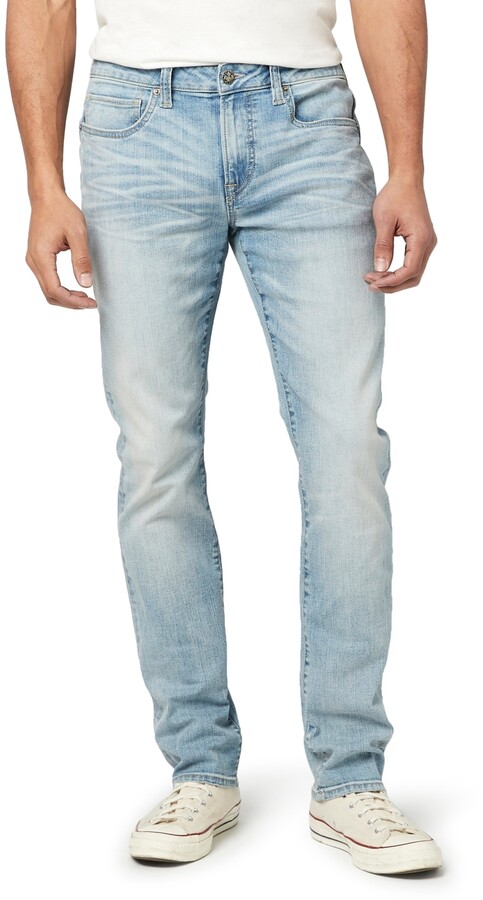 Buffalo David Bitton Men's Slim Ash Crinkled Stretch Denim Jeans