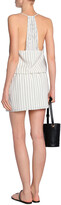 Thumbnail for your product : Haute Hippie Striped Crepe Mini Dress