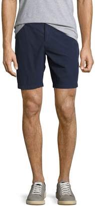 Burberry Tailored Cotton Chino Shorts, Indigo