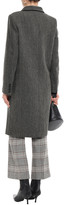 Thumbnail for your product : Masscob Bronte Herringbone Wool And Linen-blend Coat