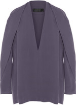 Thumbnail for your product : Haider Ackermann Silk-crepe top