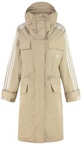 Thumbnail for your product : adidas by Stella McCartney Side-Stripe Hooded Parka