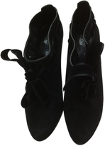 Thumbnail for your product : Nina Ricci Black Suede Ankle boots