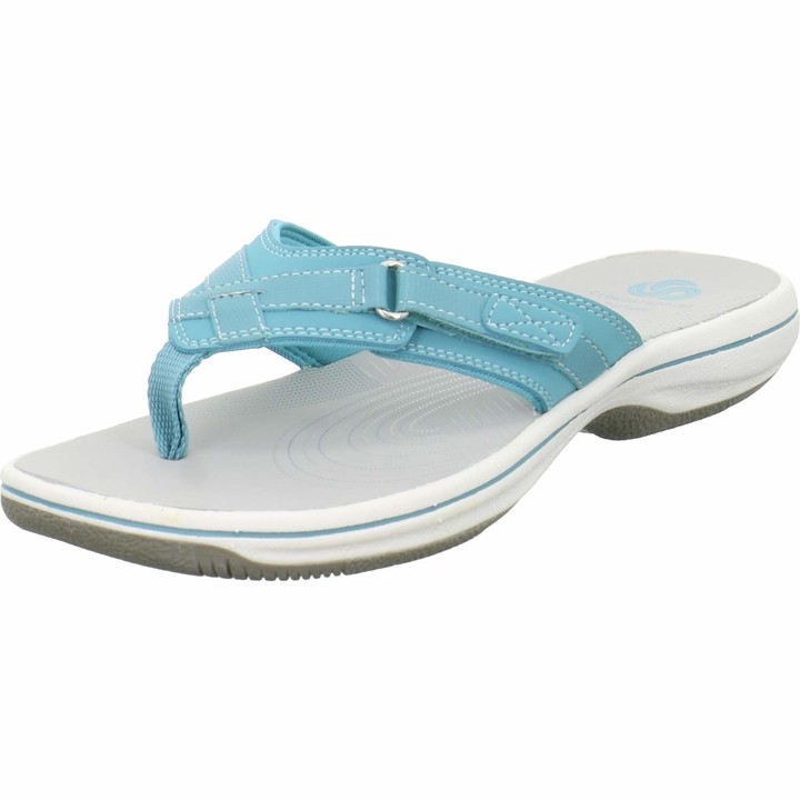 clarks flip flops uk