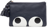 Thumbnail for your product : Anya Hindmarch Georgiana  Big Eyes Leather Clutch