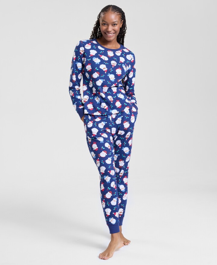 Holiday Lane Holiday Lane's Women's Santas Pj Set, Macy's Exclusive