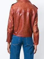 Thumbnail for your product : Golden Goose worn in biker jacket