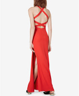 Thumbnail for your product : Fame and Partners Fame and Partners Crisscross-Back Cutout Gown