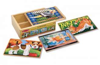 Melissa & Doug Pets Jigsaw Puzzles In A Box