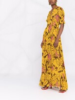 Thumbnail for your product : Diane von Furstenberg Erica floral-print maxi dress