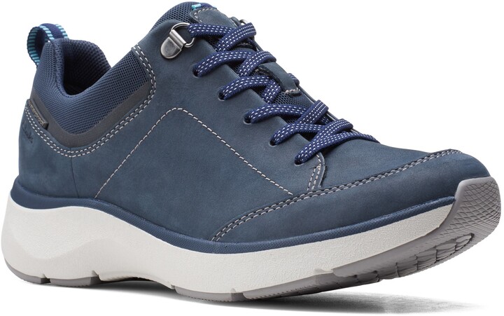 clarks waterproof sneakers