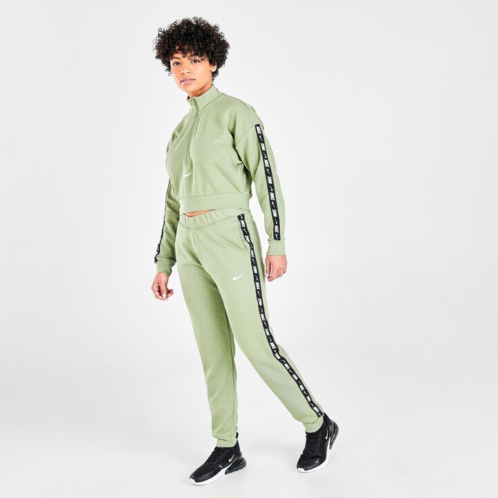 Nike Women's Sportswear Essential Tape Fleece Jogger Pants - ShopStyle