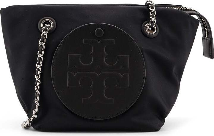 Tory Burch Ella Chain Small Nylon Shoulder Bag