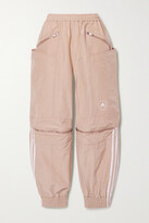 Thumbnail for your product : Stella McCartney + Adidas Originals Striped Shell Track Pants