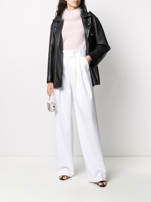 Styland High-Waisted Pleated Trousers