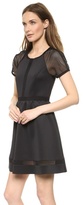 Thumbnail for your product : Rachel Zoe Baxter Short Sleeve Raglan Dress