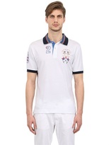 Thumbnail for your product : La Martina Cotton Jersey Polo Shirt