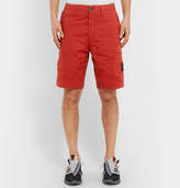 Thumbnail for your product : Stone Island Logo-Appliqued Cotton Cargo Shorts