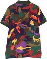Thumbnail for your product : Ralph Lauren Kids Camouflage-Pattern Polo-Shirt