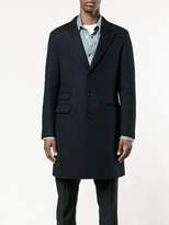 Thumbnail for your product : Neil Barrett raw cut Crombie coat