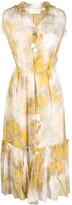 Thumbnail for your product : Zimmermann Ruffle-Detail Floral Midi Dress