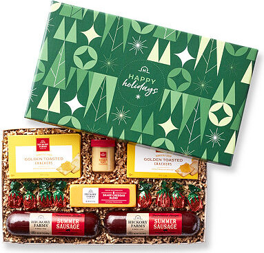 Hickory Farms Holiday Savory Farmhouse Gift Box Set