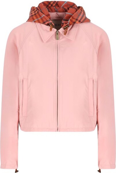 Burberry Cropped Newcott Hooded Jacket