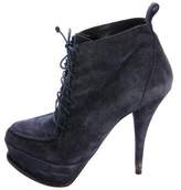 Thumbnail for your product : Elizabeth and James Lace-Up Platform Booties