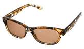 Thumbnail for your product : Kenzo Narrow Tortoise Sunglasses