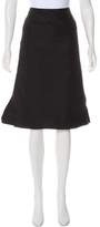 Thumbnail for your product : Marc Jacobs Silk Knee-Length Skirt