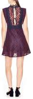 Thumbnail for your product : Sandro Peaches Lace Mindress