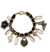 Thumbnail for your product : GUESS Gold-Tone Antiqued Charm Bracelet